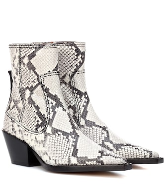 Botines de piel estampados | Joseph