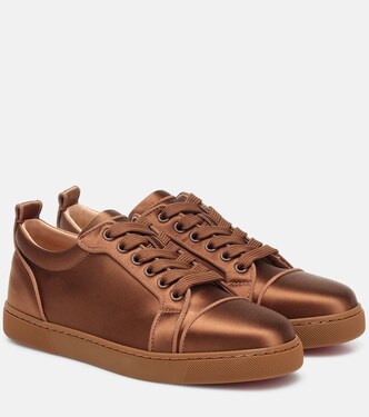 Sneakers Louis Junior in raso | Christian Louboutin