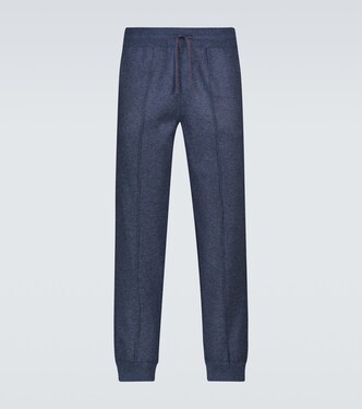 Cashmere-blend drawstring pants | Loro Piana