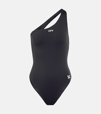 Bañador asimétrico con logo | Off-White
