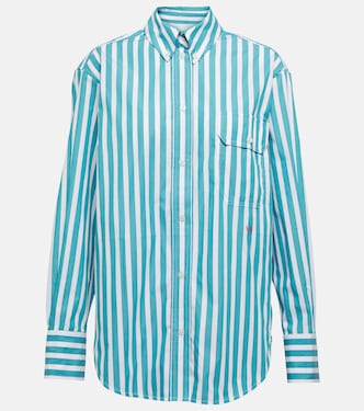 Camicia in cotone a righe | Victoria Beckham