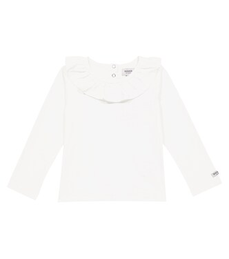 Idole cotton-blend T-shirt | Donsje