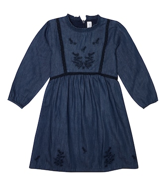 Embroidered cotton dress | Tartine et Chocolat