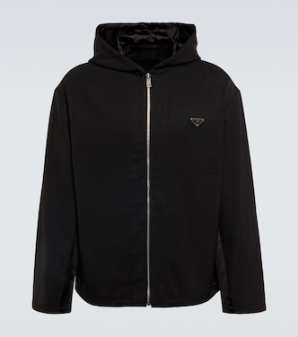 Kapuzenjacke aus Schurwolle | Prada
