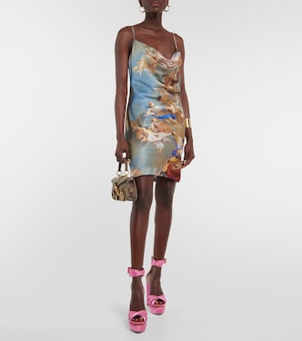 Ava satin platform sandals | Balmain