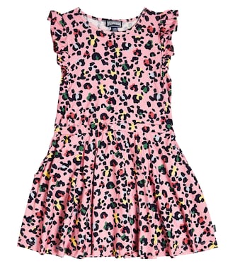 Leopard-print cotton dress | Vilebrequin Kids