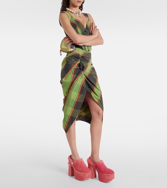 Swamp calf hair platform clogs | Vivienne Westwood