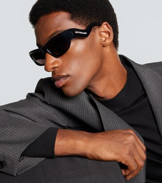 Hamptons rectangular sunglasses | Balenciaga
