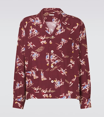Layup printed shirt | Bode