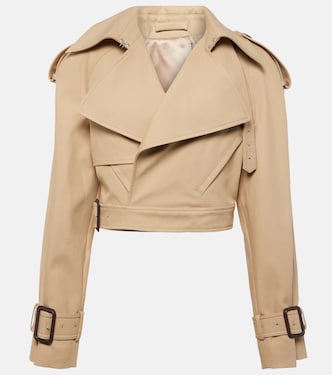 Cropped cotton jacket | Wardrobe.NYC