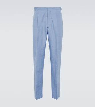 Pantalones slim Carsyn de lino y algodón | Orlebar Brown
