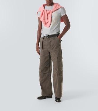 Camiseta de lamé estampada | Acne Studios