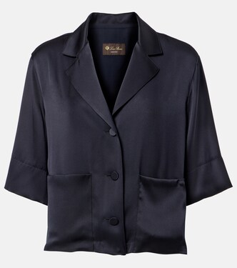 Hemd Jaime aus Seidensatin | Loro Piana