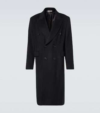 Whale double-breasted mohair-blend coat | Our Legacy