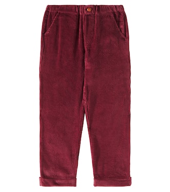 Pantaloni regular Benito in velluto | La Coqueta