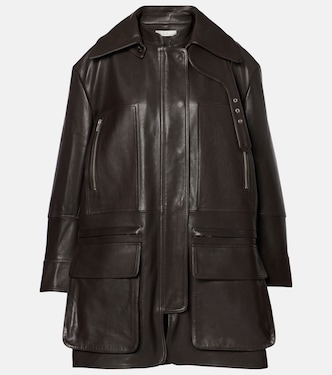 Leather field jacket | CO