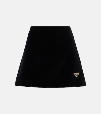 Minifalda de algodón | Prada