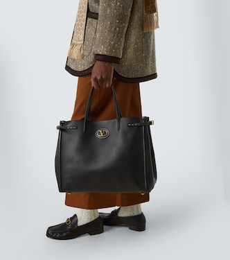 Borsa a spalla VLogo in pelle | Valentino Garavani