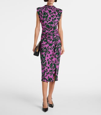 Aviel printed midi dress | Diane von Furstenberg
