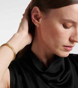 Orecchini Sculpted Cable Micro in oro 18kt | David Yurman
