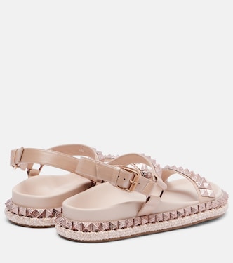 Verzierte Sandalen Pyrabizz aus Leder | Christian Louboutin