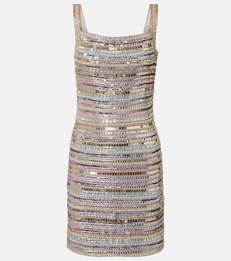 Abito corto Nancy con cristalli | Jenny Packham