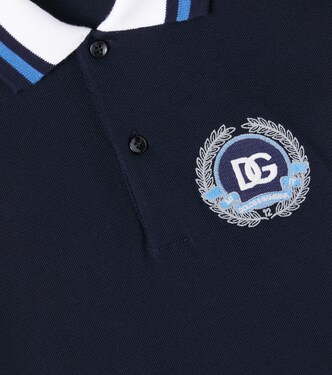 Polo en coton à logo | Dolce&Gabbana Kids