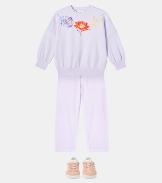 Marika floral cotton jersey sweatshirt | Molo