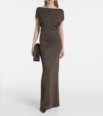 Abito lungo Eschimo con scollo a barchetta | Max Mara