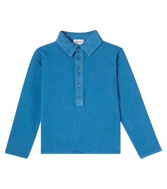 Cali logo cotton-blend polo shirt | Cozmo