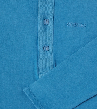 Cali logo cotton-blend polo shirt | Cozmo