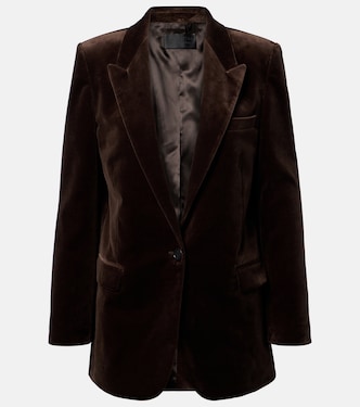 Diane velvet blazer | Nili Lotan
