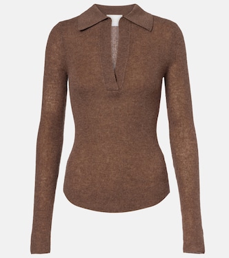 Simone wool and cashmere polo sweater | Citizens of Humanity