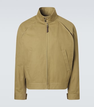 Layered cotton gabardine jacket | Loewe