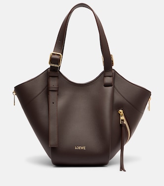 Hammock Flip Medium leather tote bag | Loewe