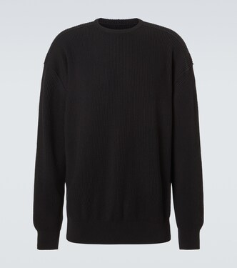 Jumbo LS virgin wool sweater | Rick Owens