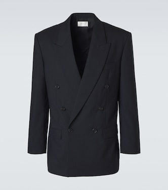 Mazzy double-breasted wool blazer | The Row
