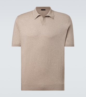 Cotton polo shirt | Rubinacci