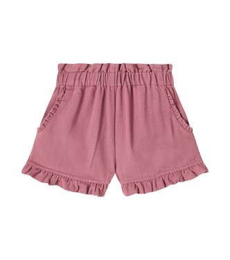 Shorts Simone de denim con volantes | C'era Una Volta