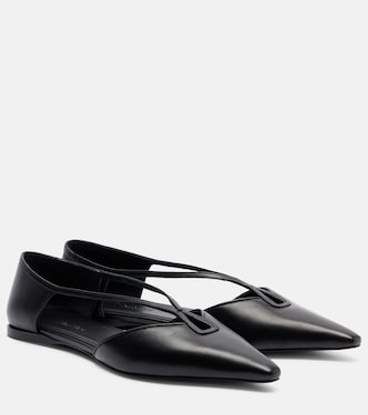Amatassa leather ballet flats | Max Mara