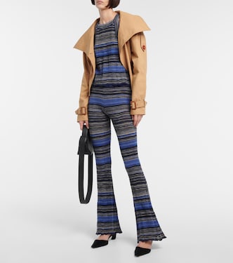 Pantaloni in misto cotone a righe | Acne Studios