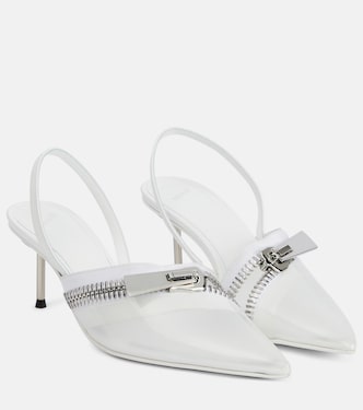 Escarpins Clear Zip en PVC | Coperni