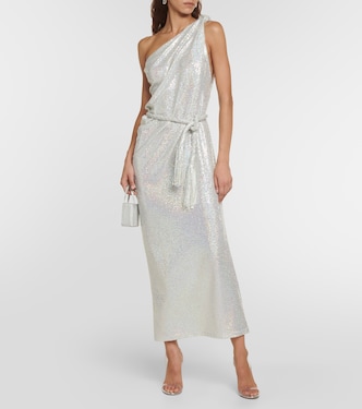 Sequined one-shoulder midi dress | Dodo Bar Or