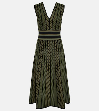 Robe midi Biavo en intarsia | Max Mara