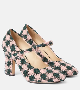Salones Mary Jane Orelia de tweed | Emilia Wickstead