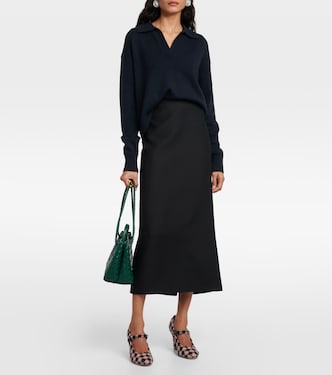 Mary-Jane-Pumps Orelia aus Tweed | Emilia Wickstead