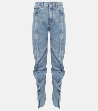 Jeans ajustados de tiro alto | Y/Project