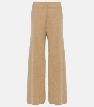 Pantalon évasé Ellery en cachemire | Lisa Yang