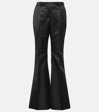 Pantaloni flared in raso | Nina Ricci
