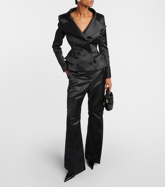 Pantalones flared de satén | Nina Ricci